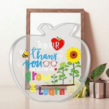 1 件教师节礼物，适合女性和学习镇纸，年底教师礼物，适合教师退休礼物，适合女性和男性 - 1pc - 查看 7