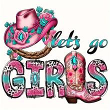 1/2/3 件装牛仔帽和靴子熨烫转印贴纸，流行乙烯基时尚配饰，适用于 T 恤、包包和枕头 - 混合颜色 - 彩色 - 查看 1