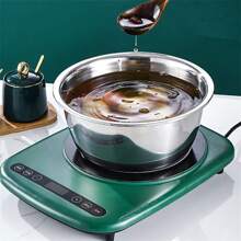 3 件套不锈钢厨房备餐套装：集成磨碎器、多功能滤网和带排水系统的搅拌碗，用于清洗、切片水果、蔬菜和奶酪 - 彩色 - 查看 5