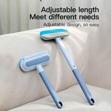 全新双面毛毡宠物毛发去除器，多功能除毛刷，适用于沙发、地毯、床、猫床、狗床