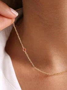 Initial Birthstone Necklace, Personalized Necklace, Letter Necklace, Birthstone Necklace,Minimalist Necklace, Mothers Day Gift, Gift For Her,Gold,Stylish,Colorful,Vintage,Unisex,Hipster,Simple,Casual,Custom,Personalized,Unique,Ideal Gifts For Him,Ideal Gifts For Her,Her,Boyfriend,Girlfriend,Dad,Mom,Family,Friends,For Anniversaries,For Birthdays,For Graduation,For Prom,For Party,Jewelry Women,Elegant Outfit