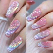 XEIJAYI 15ML Rainbow Cat Eye Nail Polish Gel Phototherapeutic Gel Soak Off Nail Magnetic Gel Polish Nail Art DlY For Salon AtHome-No Magnetic Stick Included