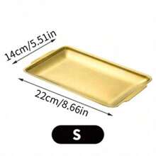 1 件不锈钢椭圆形盘子，烧烤盘圣诞礼物