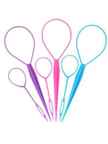 Topsy Tail Tools ,Hair Rollers,Heatless Curls,Hair Curler,Hair Products And Accessories For Barber Salon Beauty Travel Essentials,Back To School,Travel Holiday Essentials,Hair Accessories For Women - Multicolor - View 3