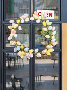 1pc 14.17-Inch Floral Wreath Decoration, Creative Valentine's Day Gift