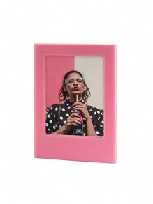 Moldura de foto magnética criativa Mini, ímãs de geladeira, combinação DIY multicolorida, mesa de moldura de foto magnética In-Wind Mini, acessórios de decoração para casa