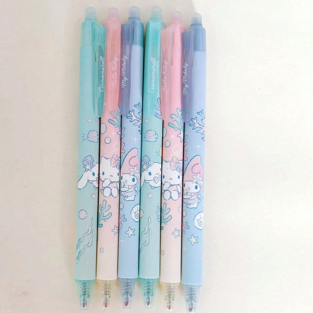 Stylos à Bille 0,38mm Xeno Naong - Lot De 11 Avec Designs Chats - Encre Gel Séchage Rapide - Poignée Confort Santoprène