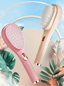 1/2pcs-Self Cleaning Telescopic Massage Comb Magic Comb, Anti-Static Scalp Massage Portable Comb, Suitable For All Hair Types, Hair Brush, Comb, Hair Tools, Hair Products And Accessories For Barber Salon Beauty Back To School, Travel Holiday Essentials, For Women, Brushes, Hair Brush, Detangling Brush, Ball Brush, Mini Hair Brush Set, Wooden Comb, Hair Brush, Detangling Brush, Hairdressing Equipment, Hairdressing, Hair Brush, Brush Hair Brush Set, Comb Hair, Comb For Curls, Detangling Brush, Hair Brush For Women, Barbershop, Hairdressing Equipment - Multicolor - View 9