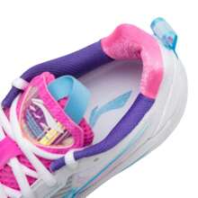 LI-NING Badminton Shoes 2.0 For Women , Shock-Absorbing Sports Shoes For Matches And Training - Standard White/Spray Blue - View 6