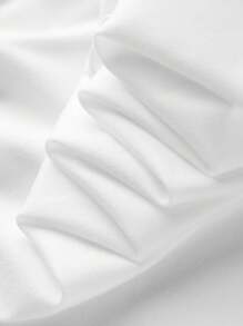 Young Girl's Cartoon Print Round Neck Short Sleeve Tee Spring And Summer Casual T Shirt For Young Girl