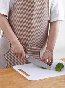 Padded Canvas Apron Women's New Fashion Kitchen Apron Men's Chef Work Apron Women's Apron Kitchen Cooking Home Kitchen Barbecue Restaurant Bar Shop - Multicolor - View 10