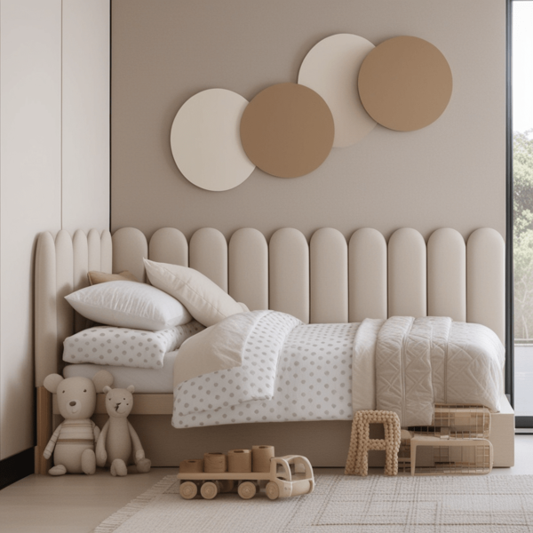 Kit Cabeceira Cama Box Nuvem Estofada Placa Modular 20x60 centímetros