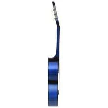 Klassikgitarre für Anfänger Blau 4/4 39"