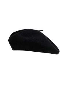 1 Berretto basco da donna minimalista nei colori caramella, berretto basco francese tinta unita carino, regalo di berretto in lana