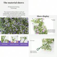 1 Stück 180cm künstliche Schleierkraut-Ranke, gefälschte Blumen-Girlande für Heim-Decken-Dekoration, Rohrverhüllung, Feiertagsdekoration