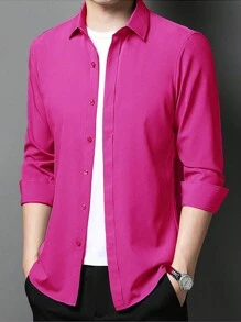 Men Shirts - Rosa Fucsia - Ver 2
