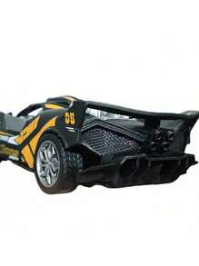 Convertible Control Car Turns On Headlights 7 Functions Green Red Blue Various Models - Future Black.Yellow - View 3