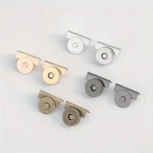 1/2/5/8/20 Pairs Magnetic Clasps Bag Accessories Snap Buttons Strong Magnet Closure Purse Buckle Hidden Fastener