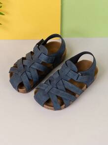 New Style Kids Fashionable Anti-Slip & Wear-Resistant Soft Bottom Sandals - Blue - View 4