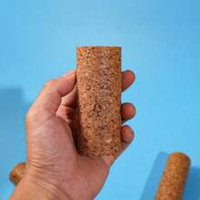 Poste de escalada de corcho, palo de corcho, palo de escalada para mascotas, palo de escalada deportivo para mascotas, corcho natural - Poste de escalada - Caqui - Ver 4