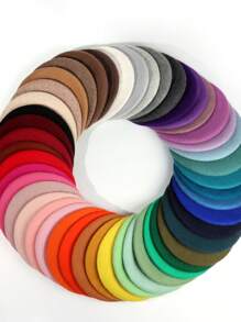 1 Berretto basco da donna minimalista nei colori caramella, berretto basco francese tinta unita carino, regalo di berretto in lana