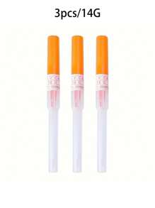 3 件/4 件纹身针，14G/16G/18G/20G 纹身用品套管穿刺针，穿刺首饰，穿刺工具。纹身设备。