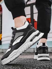 Tênis casuais masculinos, calçados de skate masculinos personalizados para jovens, calçados esportivos