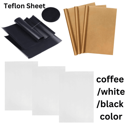 3pcs Film Paper Resistant High - Temperature Anti-Stick Baking Mat BBQ Craft Mat