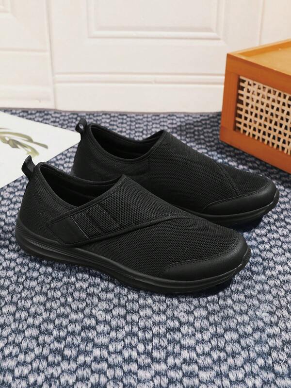 Slip-On Schuhe für Herren/Damen, verstellbare Passform für geschwollene Füße, geeignet für Mittelalter und Senioren