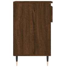 Stylish Brown Oak Engineered Wood Shoe Cabinet 100 Cm For Organized Storage - Brown - View 6