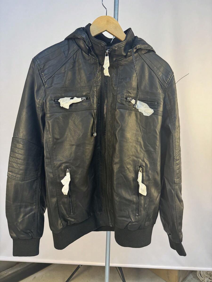 chaqueta de hombre - Negro - Ver 1