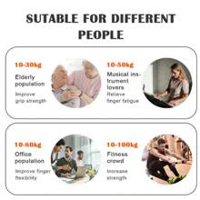 Adjustable Grip Strength Device From 5-100 Kg For Rehabilitation Training, Muscle Enhancement, Strength Training, Grip Strength Device