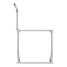 ZhdnBhnos 35.43Inch Tufting Frame Silver Rug Tufting Frame Aluminium Alloy Tufting Frame - Silver - View 3