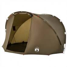 Waterproof 5 Person Fishing Tent Olive Green Portable Shelter For Outdoor Camping - Green - View 4