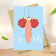 1 张，有趣的生日快乐贺卡，带信封，高品质印刷，6.29 英寸 X 4.33 英寸，有趣的气球和两个铃铛卡片，幽默而异想天开的设计 - 非常适合他或她，独特的生日快乐贺卡，带有可爱的短语 - 多色 - 查看 11