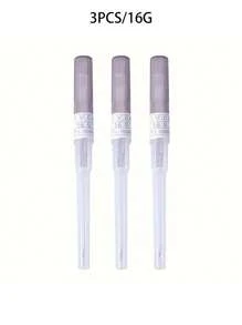 3 件/4 件纹身针，14G/16G/18G/20G 纹身用品套管穿刺针，穿刺首饰，穿刺工具。纹身设备。