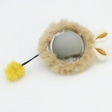 Interactive Smart Cat Ball Toy With Rotating Ball On String, Automatic Spinning Ball, Suitable For Indoor Cat Training And Play, USB Rechargeable, Bite-Resistant, Durable, Suitable For All Cat Breeds - Multicolor - View 15