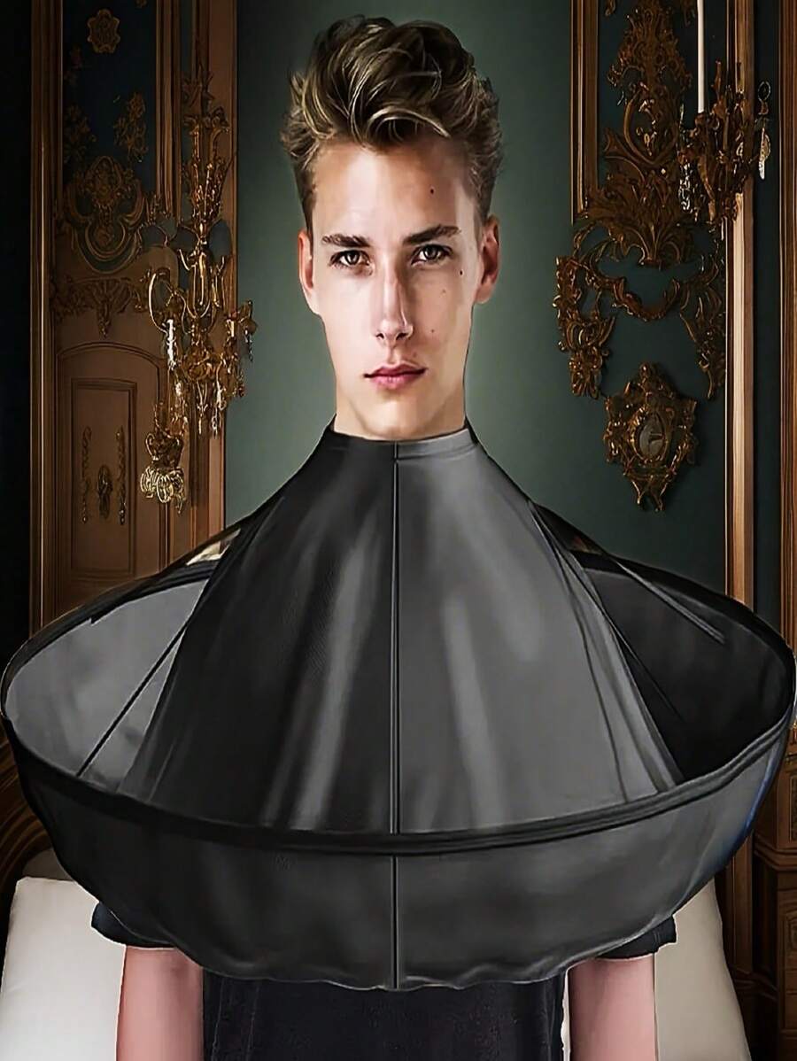 Professional Salon-Quality Haircut Cape - Non-Stick, Waterproof & Adjustable Neck Duster For Stylists And Barbers - Multicolor - View 1
