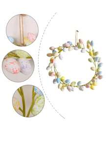 1pc 14.17-Inch Floral Wreath Decoration, Creative Valentine's Day Gift