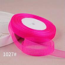 50 码雪花纱丝带 1.5 厘米宽，花束绑带，烘焙蛋糕礼品包装丝带，手工 DIY 蝴蝶结编织带