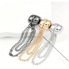 1 pieza/2 piezas/4 piezas Clips magnéticos para dobladillo, para piernas de pantalones y mangas, removibles, sin clavos ni costura requerida, clips de metal para acortar y ajustar