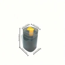 Automatic Pop-Up Toothpick Holder, Made Of PP Material, Household Kitchenware Accessory, Linen Tableware, Desktop Toothpick Jar