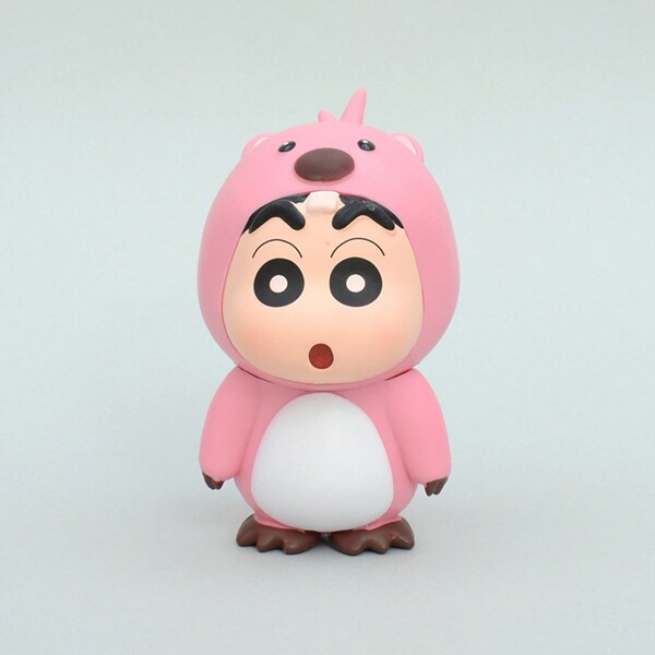 CRAYON SHINCHAN Decorazione da scrivania fatta a mano, caso ornamentale, articoli per la scuola, ritorno a scuola, personaggio Shin Chan della famiglia Crayon Shin Chan, con castoro Shin Chan, regalo auto carina
