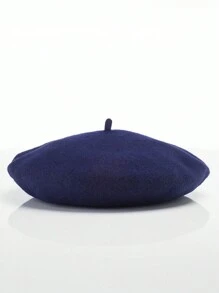 1 Berretto basco da donna minimalista nei colori caramella, berretto basco francese tinta unita carino, regalo di berretto in lana