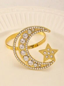 12 件/套、6 件/套、2 件/套 新月餐巾环 - 銀色 - 查看 7