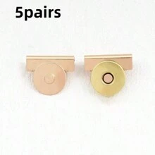 1/2/5/8/20 Pairs Magnetic Clasps Bag Accessories Snap Buttons Strong Magnet Closure Purse Buckle Hidden Fastener