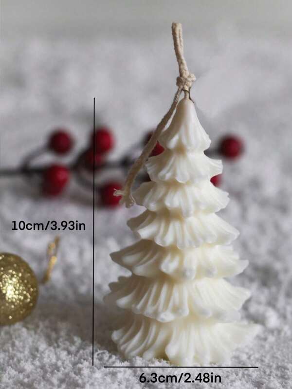1pc Popular Style Tree Shaped Candles For Home Decoration During Inspo Style Home Decor