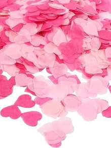 15/30g Recortes de papel con forma de corazón para el Día de San Valentín, recortes de papel para decorar mesas de fiesta. Se utilizan para globos, bodas, festivales, cumpleaños - Multicolor - Ver 13