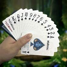 1 Set High-End Waterproof Poker Cards - Waterproof Playing Cards - Plastic Playing Cards, Durable & Flexible - Suitable For Magic, Gambling, Parties And Collectors, Valentine's/New Year Gift