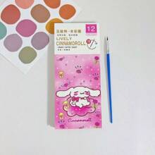 1pc Caderno de esboços de aquarela - Bloco de rabiscos faça você mesmo com caneta de rabiscos, livro de desenho para estudantes e artistas